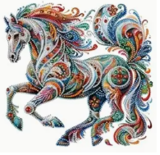 Diamond Painting Pferd